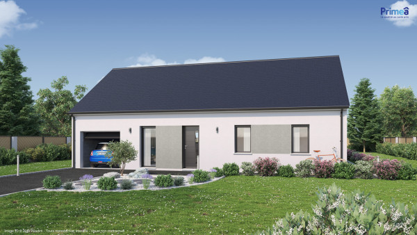 Maison neuve à Lindry avec 4 chambres sur terrain de 1000m2 - image 1