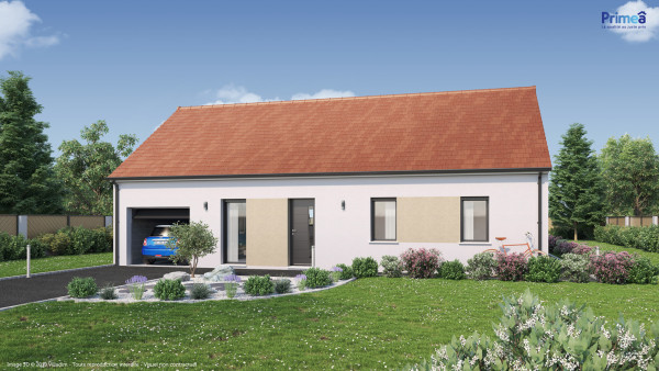 Maison neuve à Neuvy-Sautour avec 4 chambres sur terrain de 5000m2 - image 1