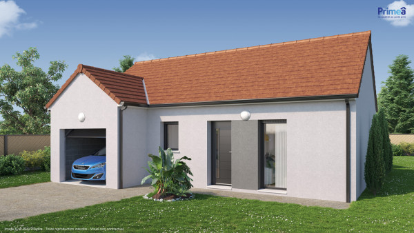 Maison neuve à Arceau avec 3 chambres sur terrain de 560m2 - image 2