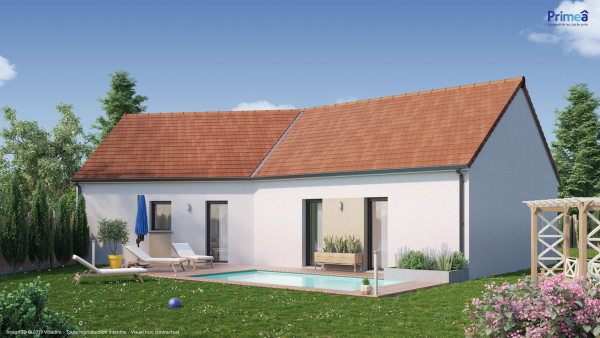 Maison neuve à Vergigny avec 4 chambres sur terrain de 1000m2 - image 1