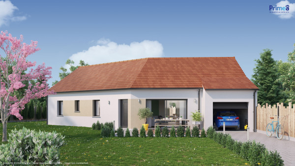 Maison neuve à Vergigny avec 4 chambres sur terrain de 1000m2 - image 2