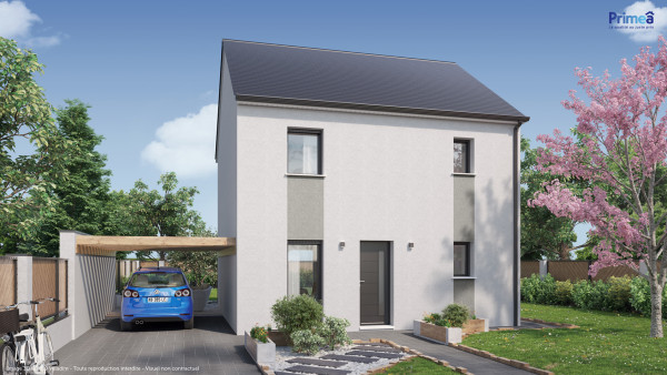 Maison neuve à Rouvray avec 3 chambres sur terrain de 1000m2 - image 2