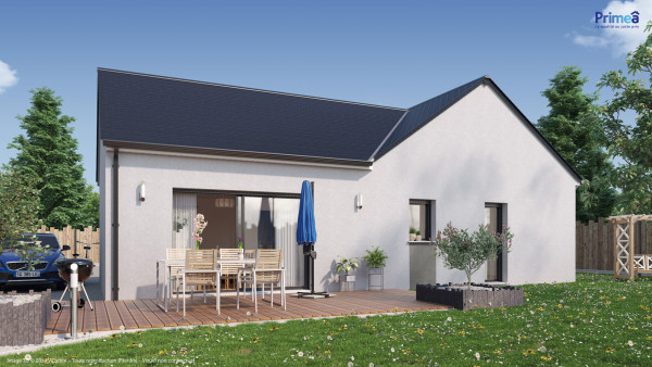 Maison neuve à Ervy-le-Châtel avec 3 chambres sur terrain de 3000m2 - image 2