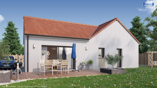 Maison neuve à Avallon avec 3 chambres sur terrain de 680m2 - image 2