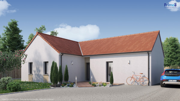 Maison neuve à Chemilly-sur-Yonne avec 4 chambres sur terrain de 1200m2 - image 1