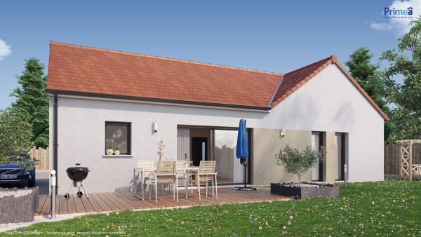 Maison neuve à Chemilly-sur-Yonne avec 4 chambres sur terrain de 1200m2 - image 2