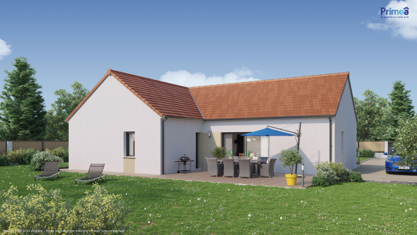 Maison neuve à Ervy-le-Châtel avec 4 chambres sur terrain de 3000m2 - image 1