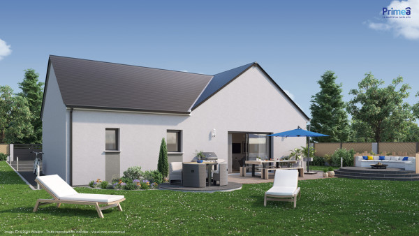 Maison neuve à Germigny avec 3 chambres sur terrain de 900m2 - image 2