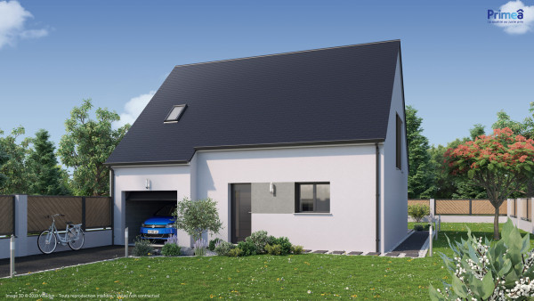 Maison neuve à Magny-sur-Tille avec 4 chambres sur terrain de 510m2 - image 2