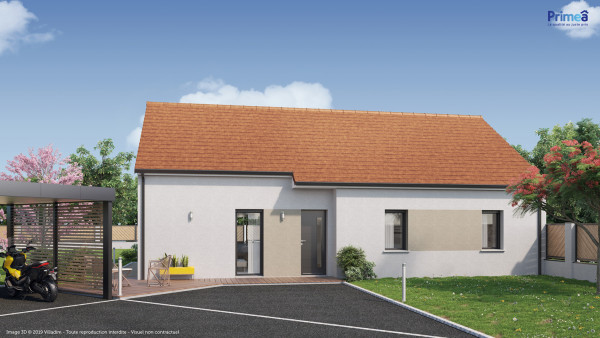 Maison neuve à Seignelay avec 4 chambres sur terrain de 678m2 - image 1