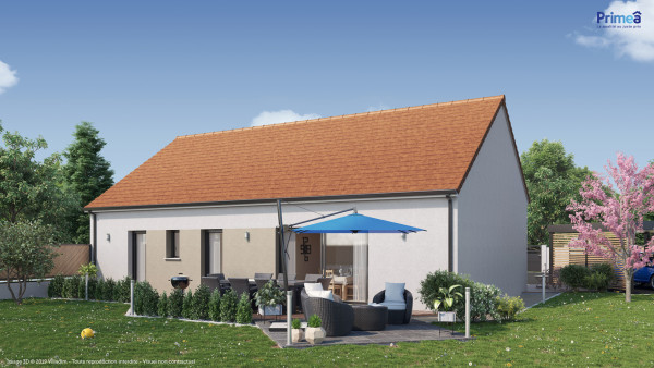 Maison neuve à Seignelay avec 4 chambres sur terrain de 678m2 - image 2