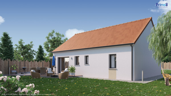 Maison neuve à Bassou avec 3 chambres sur terrain de 900m2 - image 2