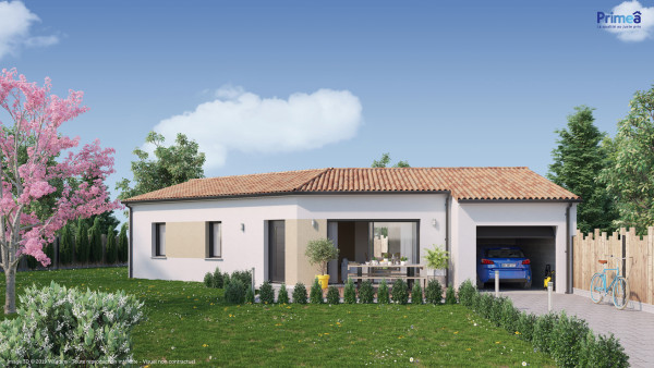 Maison neuve à Pessac avec 3 chambres sur terrain de 370m2 - image 1