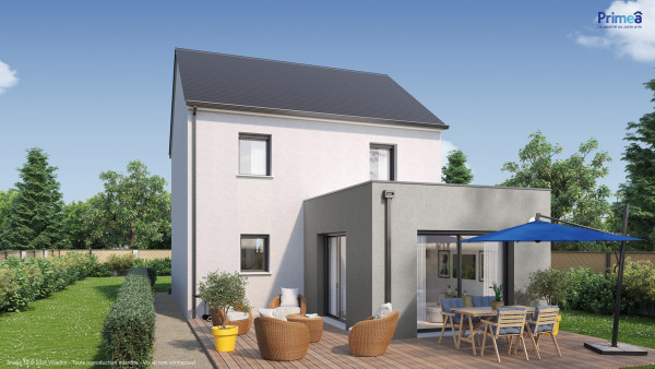 Maison neuve à Venoy avec 4 chambres sur terrain de 604m2 - image 1