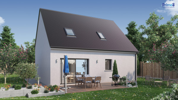 Maison neuve à Arc-sur-Tille avec 3 chambres sur terrain de 400m2 - image 1