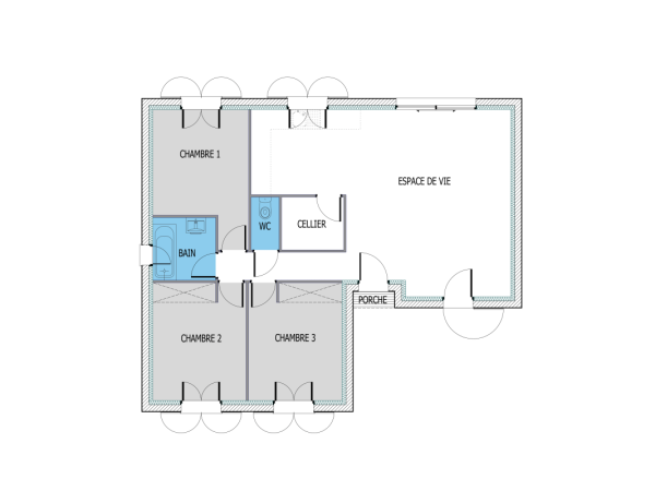 Plan (maison 1027)