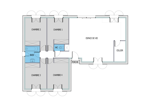 Plan (maison 1057)