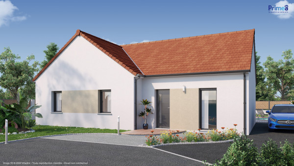 Maison neuve à Saint-Apollinaire avec 3 chambres sur terrain de 338m2 - image 1