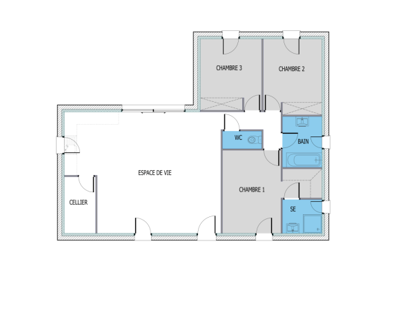 Plan (maison 1090)