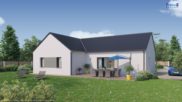 Maison neuve à Huismes avec 3 chambres sur terrain de 1200m2 - image 1