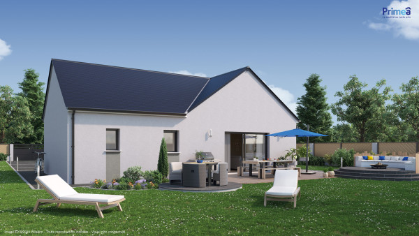 Maison neuve à Châtellerault avec 2 chambres sur terrain de 3300m2 - image 2