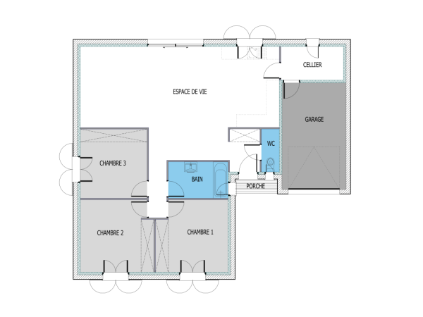 Plan (maison 1136)