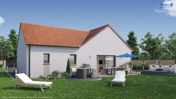 Maison neuve à Corberon avec 4 chambres sur terrain de 780m2 - image 1