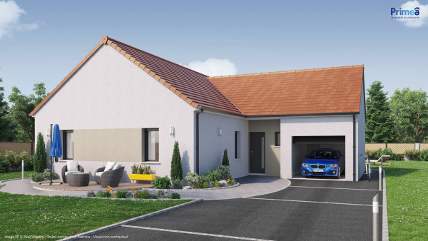 Maison neuve à Longvic avec 4 chambres sur terrain de 406m2 - image 2