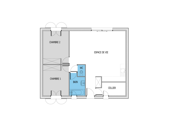 Plan (maison 1165)