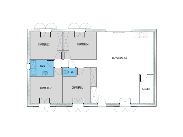 Plan (maison 1206)