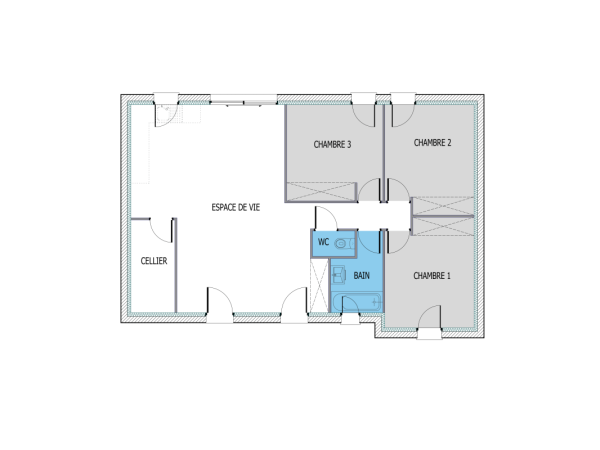 Plan (maison 1221)