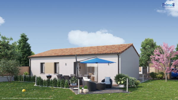 Maison neuve à Martillac avec 3 chambres sur terrain de 452m2 - image 2