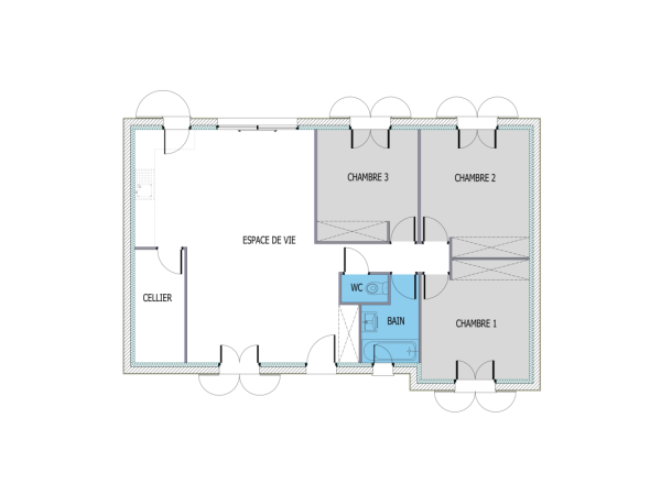 Plan (maison 1236)