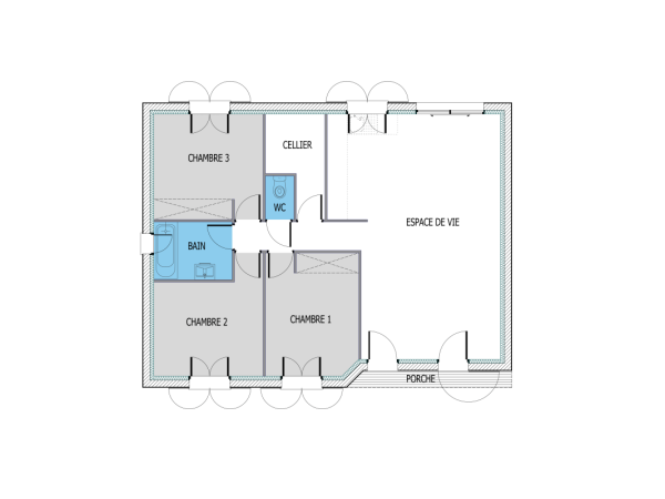 Plan (maison 1262)