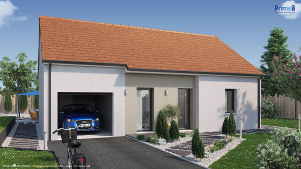 Maison neuve à Saint-Apollinaire avec 2 chambres sur terrain de 500m2 - image 1