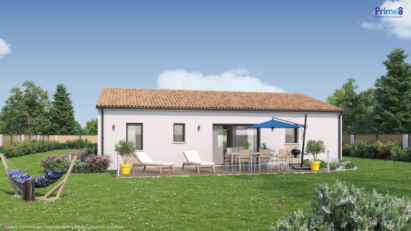 Maison neuve à Biganos avec 3 chambres sur terrain de 688m2 - image 2