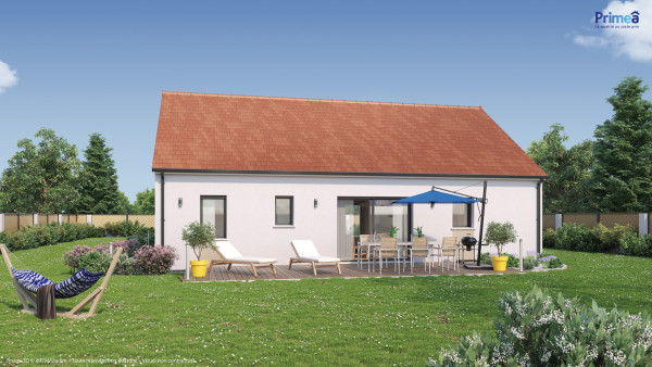 Maison neuve à Charrey-sur-Saône avec 3 chambres sur terrain de 950m2 - image 1