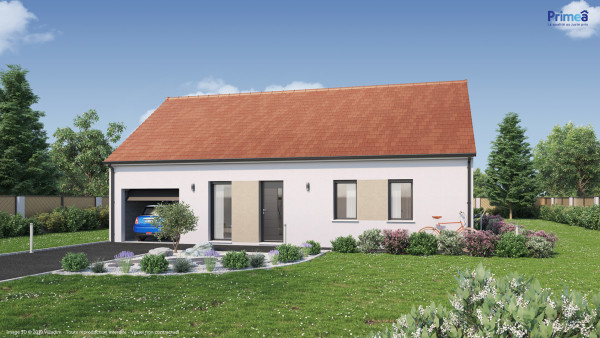 Maison neuve à Charrey-sur-Saône avec 3 chambres sur terrain de 950m2 - image 2