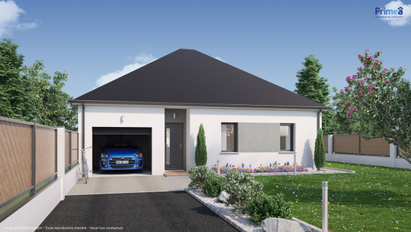 Maison neuve à Distré avec 3 chambres sur terrain de 510m2 - image 1