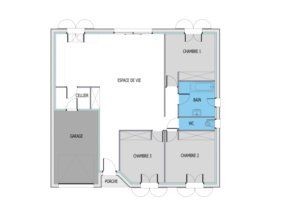 Plan (maison 1376)