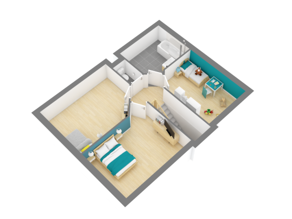 Plan (maison 1400)