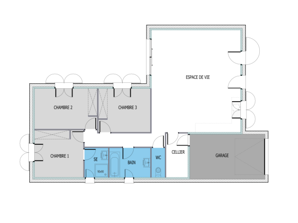 Plan (maison 1420)