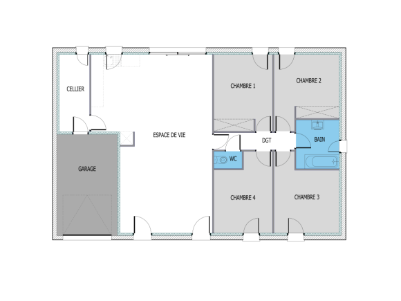 Plan (maison 1482)