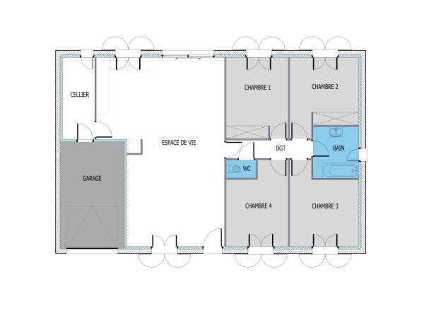 Plan (maison 1495)