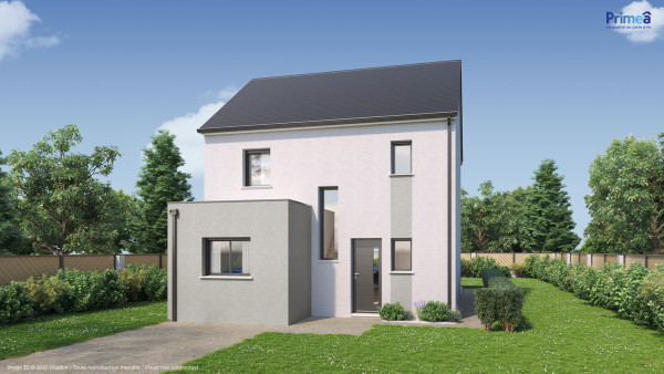 Maison neuve à Auxonne avec 4 chambres sur terrain de 520m2 - image 2