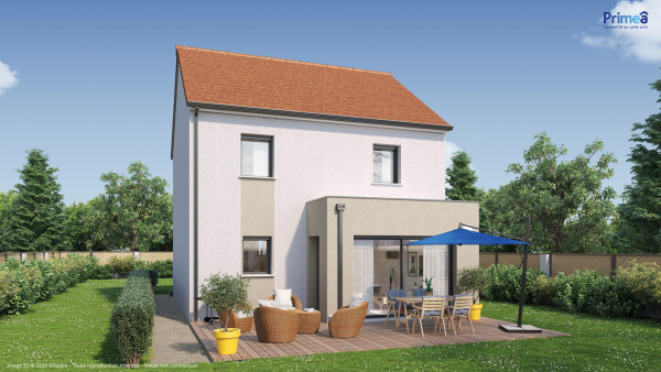 Maison neuve à Bretigny avec 4 chambres sur terrain de 658m2 - image 1