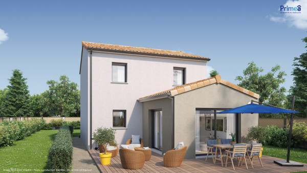 Maison neuve à Léognan avec 4 chambres sur terrain de 756m2 - image 1