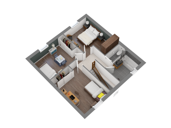 Plan (maison 1589)