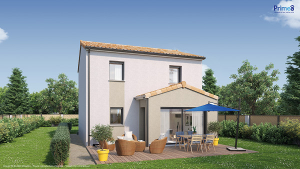 Maison neuve à Châtellerault avec 4 chambres sur terrain de 1000m2 - image 1