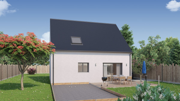 Maison neuve à Langeais avec 4 chambres sur terrain de 359m2 - image 2